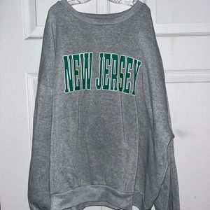 Shein New Jersey Crewneck